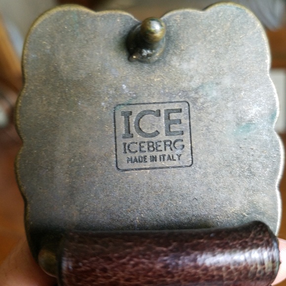 Iceberg brown leather belt - Picture 3 of 6